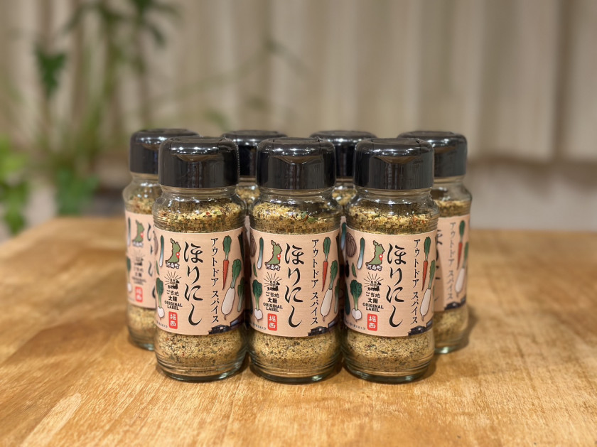 ご当地ほりにしラベルデザイン