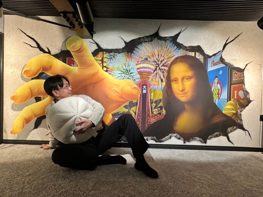 【活動報告】トリックアートの宿で勉強会＆デザイン体験！